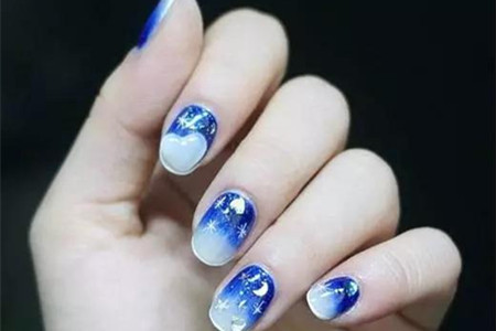 1538298773141571.jpg 星月浪漫、蕾丝优雅,两款美甲教程明亮指间