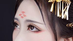 复古汉风妆容 古风美女妆容
