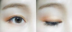 韩流明星们的日常橙系少女妆