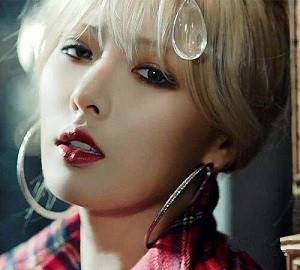 韩流明星们的日常橙系少女妆