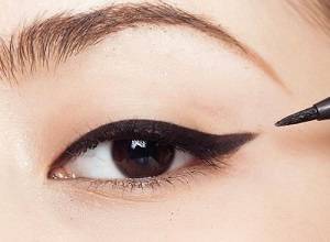 单眼皮的大救星眼线膏的手法