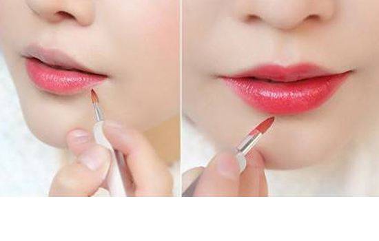 口红持久手法很重要,这样涂更美丽动人